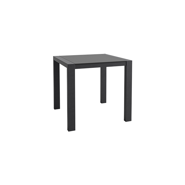 Dinnertisch Algarve schwarz/schwarz L80*B80*H75 cm mieten