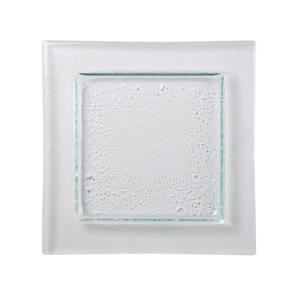 Glasteller Nubo 26*26 cm mieten