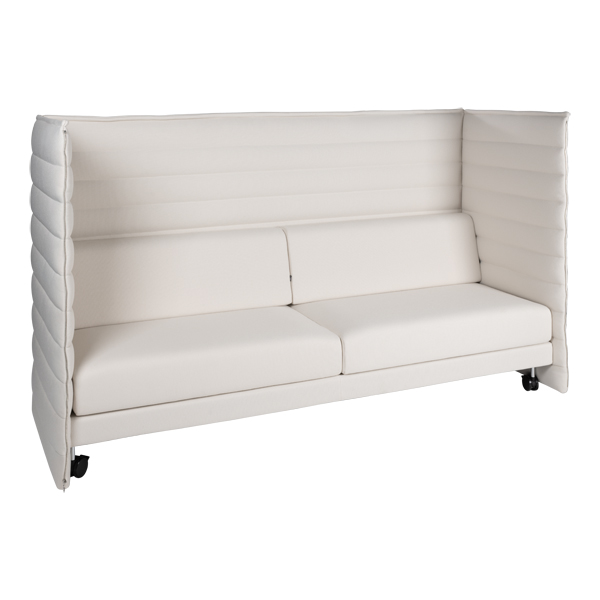 Sofa Alcove Plus Highback 3-Sitzer creme mieten