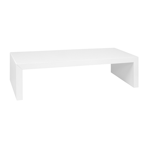 Lounge-Brückentisch St. Tropez weiß L180*B70*H45 cm mieten