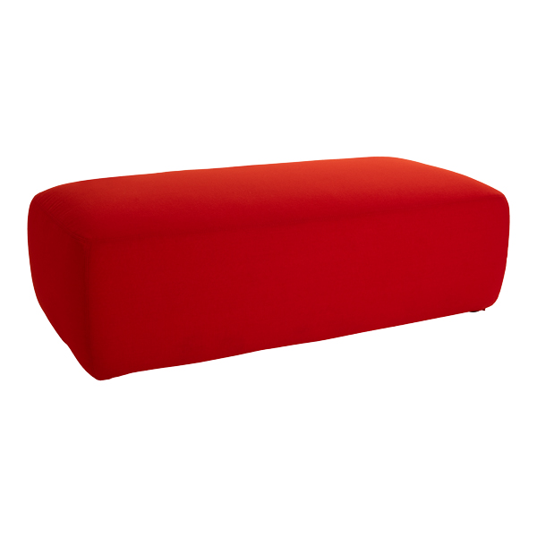 Loungesitz Plus rot L124*B64*H40 cm mieten