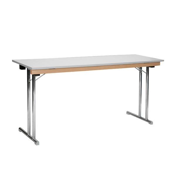 Tagungs-/Seminartisch grau L160*B50*H76 cm mieten