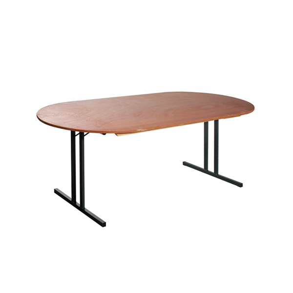 Tisch oval L200*B100*H76 cm mieten