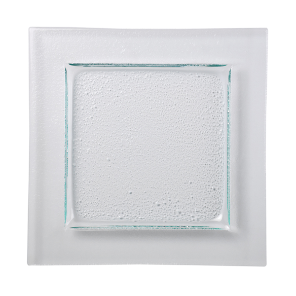 Glasteller Nubo 32*32 cm mieten
