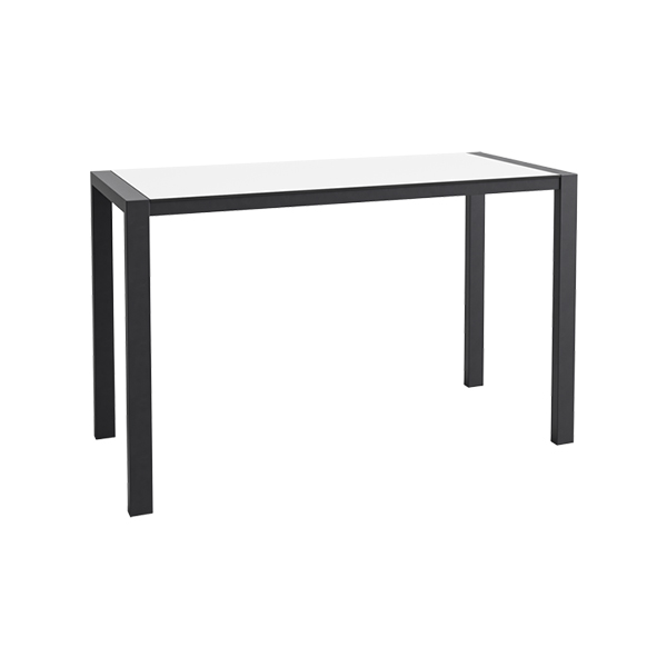 Stehtisch Algarve schwarz/weiß L180*B80*H110 cm mieten