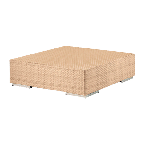 Coffee Table Dedon bleach mit Glastischplatte mieten