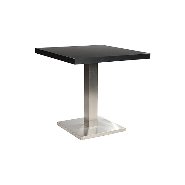 Bistrotisch Malta schwarz L80*L80*H78 cm mieten