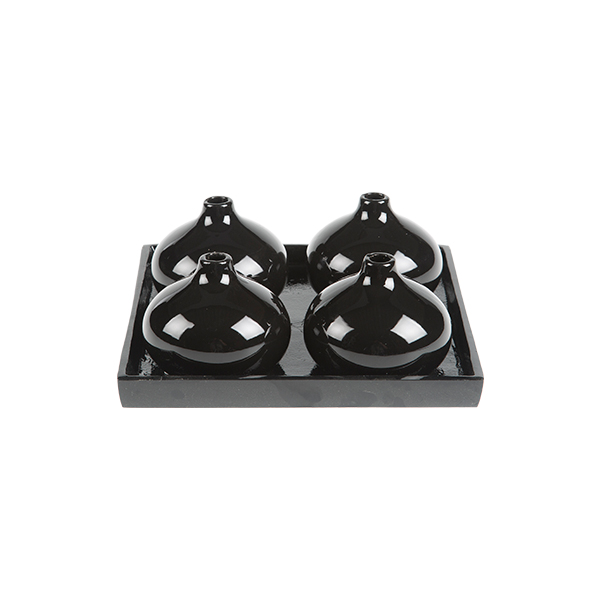 Senso Tischdekosatz 323 mistic black 22*22 cm mieten