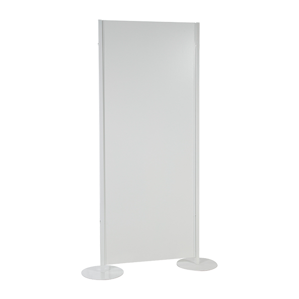 Trennwand-Paneel weiß B80*H200 cm (12 mm dick) mieten