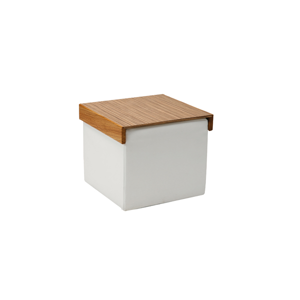 Lounge-Holzsteg zebrano B48*T45*H8 cm mieten