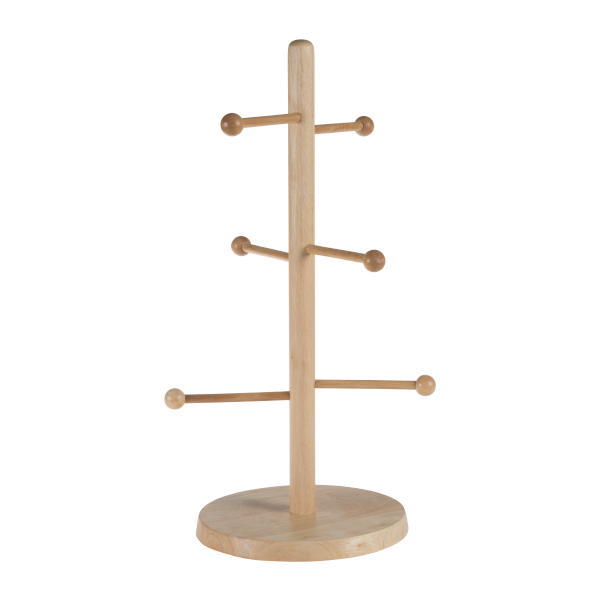 Brezel- und Wurstständer Buchenholz Ø28*H50 cm mieten