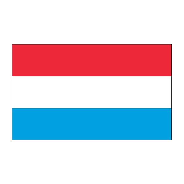 Fahne Luxemburg 225*150 cm mieten