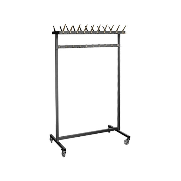Garderobengestell fahrbar mit 100 Haken B100*T56*H175 cm mieten
