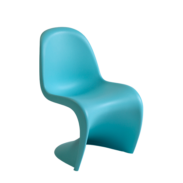 Panton Chair Junior hellblau B38*T40*H61 SH35 cm mieten