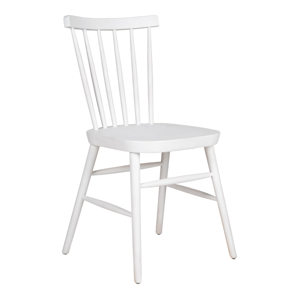 Holzstuhl Solberg weiß B42*T50*H84 cm SH46 cm mieten