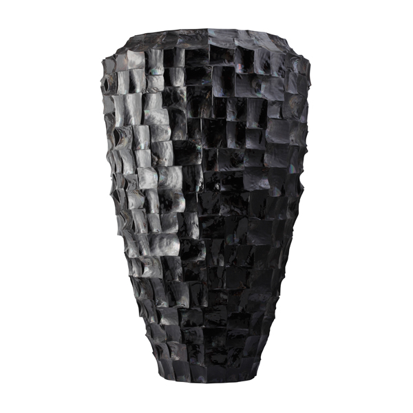 Ocean Shell Vase 150 schwarz Ø95 H150 cm mieten