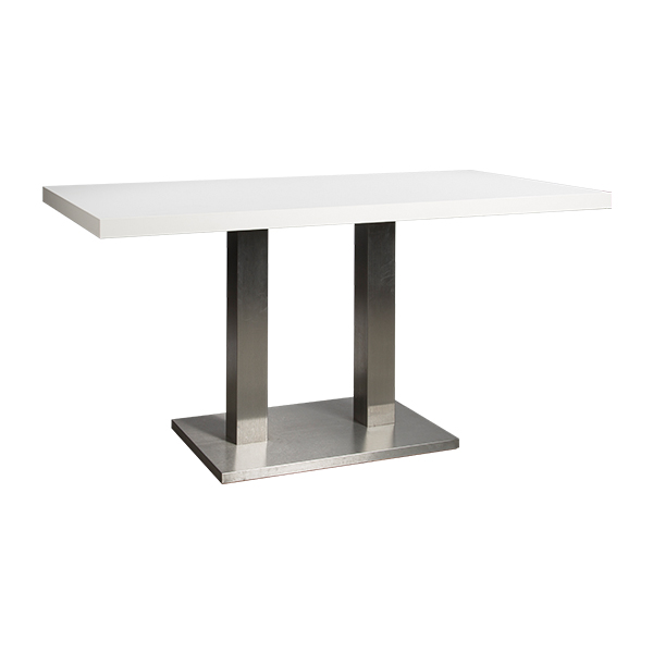 Dinnertisch Ibiza weiß L160*B80*H78 cm mieten