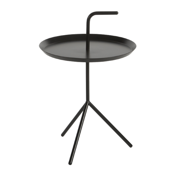 Beistelltisch DLM schwarz Don't Leave Me Ø38*H44/58 cm mieten