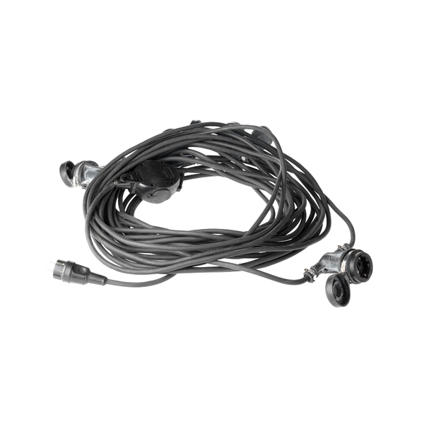 Kabel-Ring 230V L25 m mit 5 Steckdosen mieten