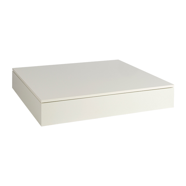 Jalis Loungetisch weiß L100*B90*H19 cm mieten