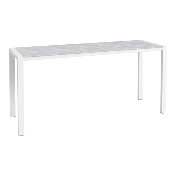 Stehtisch Algarve weiß/Volterra weiß L240*B80*H110 cm mieten