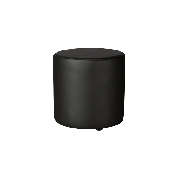 Lounge-Hocker Barbados schwarz Ø40 H41 cm mieten