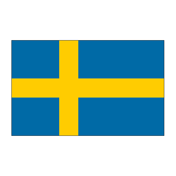 Fahne Schweden 225*150 cm mieten