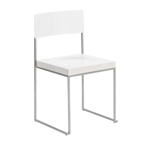 Stuhl Cuba weiß B43*T45*H73,5 SH44 cm mieten