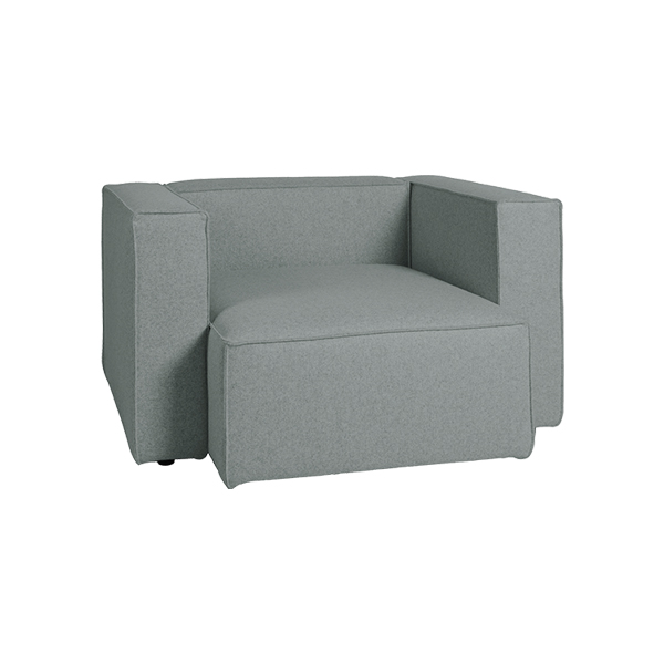 Sessel Moduplus grau B110*T92*H61 SH38 cm mieten