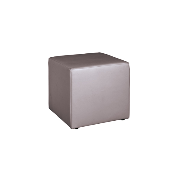 Lounge-Hocker Cannes platingrau B45*T45*H41 cm mieten
