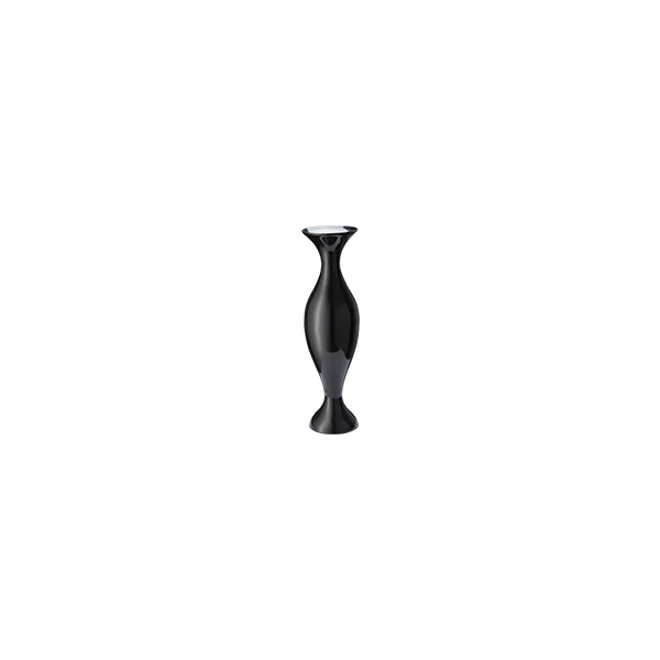 Rococo Vase schwarz Spring Ø7 H25 cm mieten