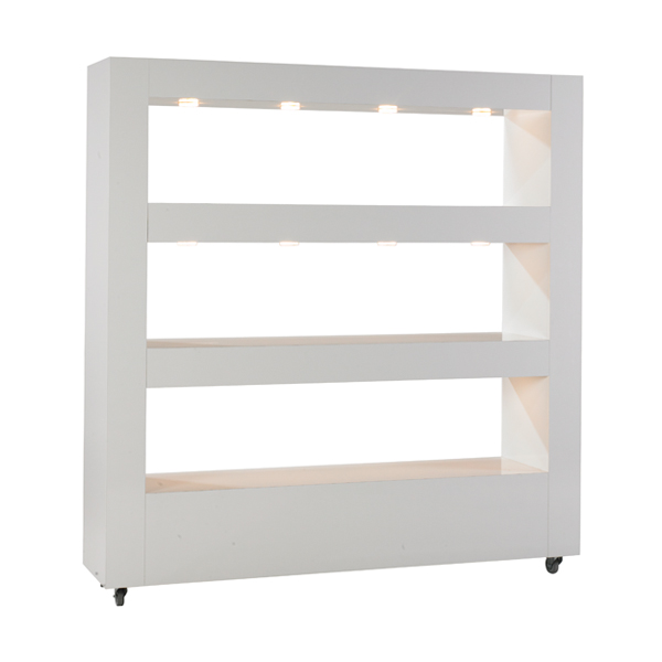 Design Regal weiß B200*T45*H210 cm mieten