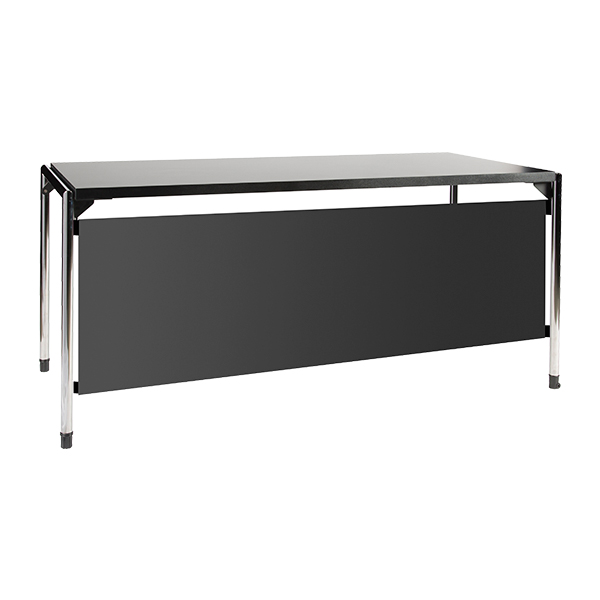 Tisch Foldit mit Blende schwarz L160*B70*H71 cm mieten