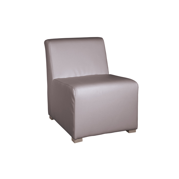 Stuhl Cannes platingrau B52*T70*H70 SH41 cm mieten