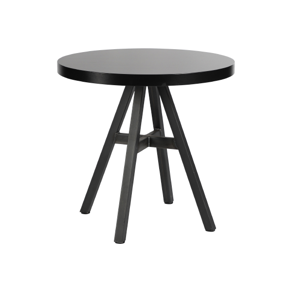 Bistrotisch Bristol schwarz Ø80*H76 cm mieten