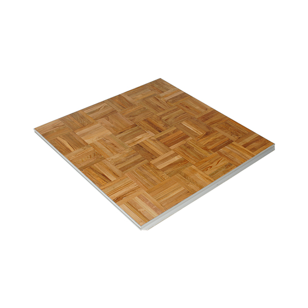 Tanzbodenplatte TEAK 91*91 cm mieten