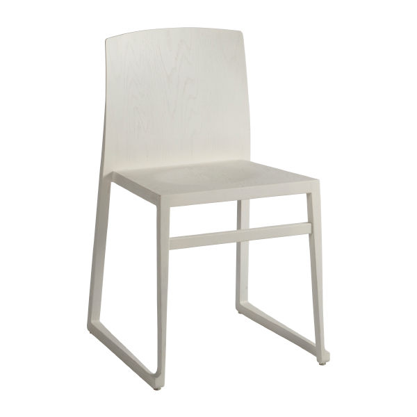 Stuhl Tonio weiß B47*T49*H75,5 SH47 cm mieten