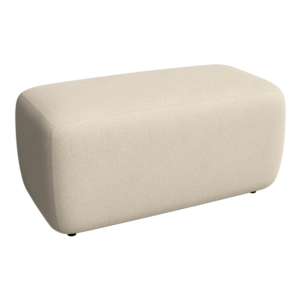 Lounge Hocker-Lehne Plus creme L94*B48*H47 cm mieten