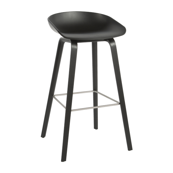 Barhocker About a Stool AAS 32 schwarz/schwarz mieten