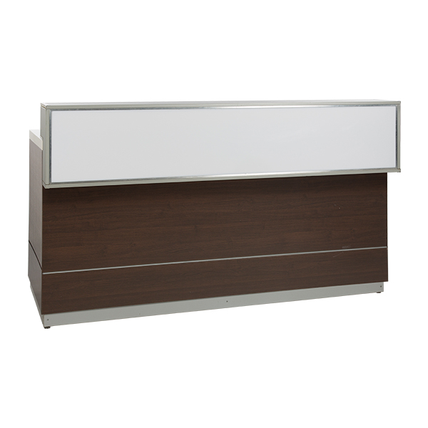 Theke Holzdecor L200*T83*H115 cm mit Deckblatt weiß mieten