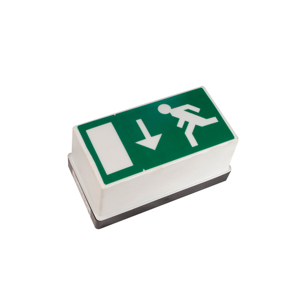 Notausgangslampe B20*T10 cm mit Batterie 230V/5W mieten