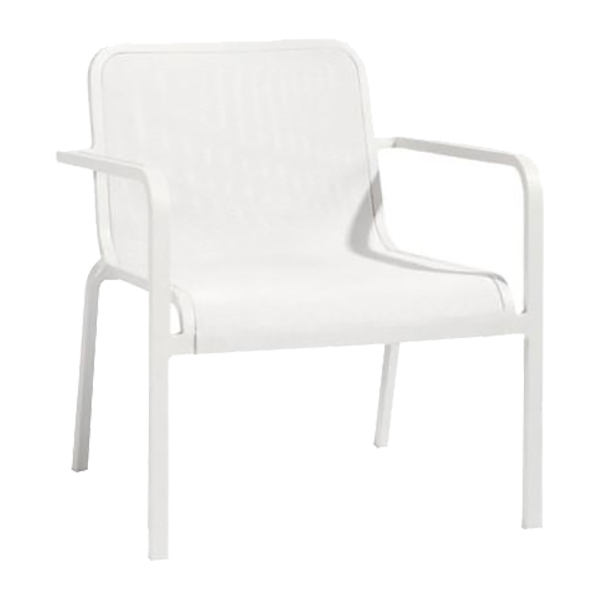Lounge Sessel Helios weiß B64*T64*H72 SH39 cm mieten