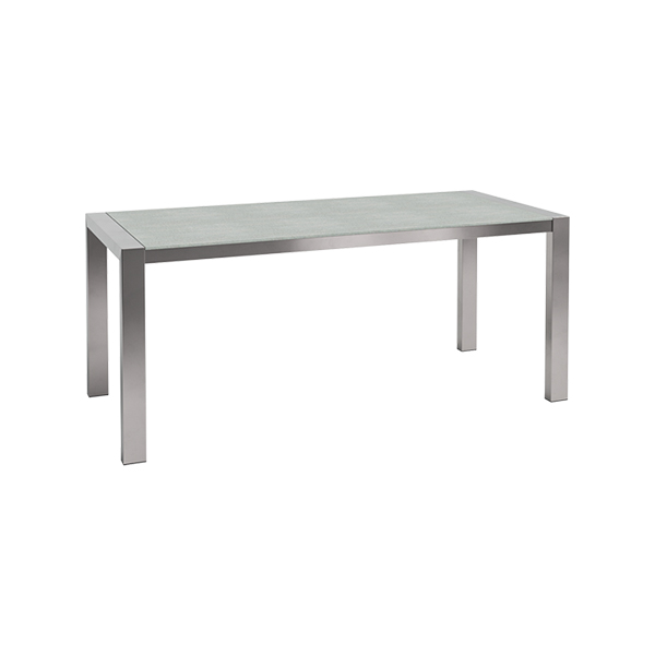 Dinnertisch Algarve Edelstahl/Beton L180*B80*H75 cm mieten