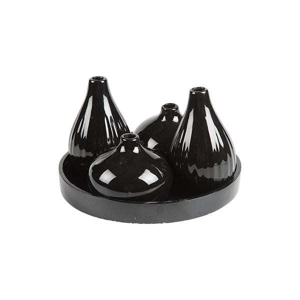 Senso Tischdekosatz 331 mistic black Ø22 cm mieten