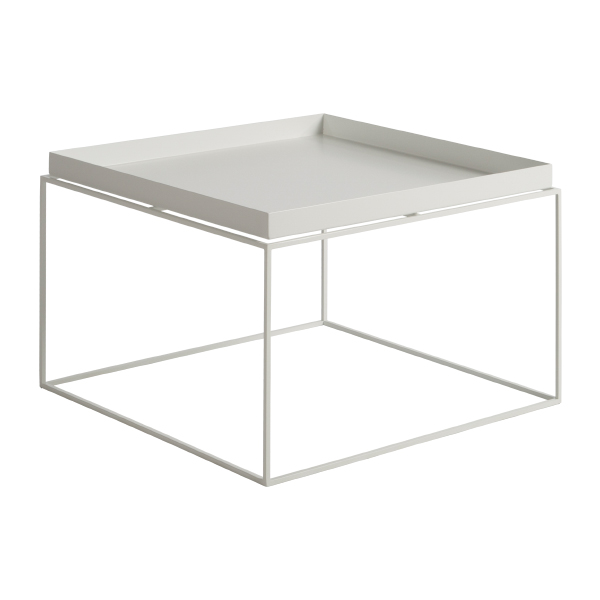 Tray Table Loungetisch weiß L60*B60*H39 cm mieten