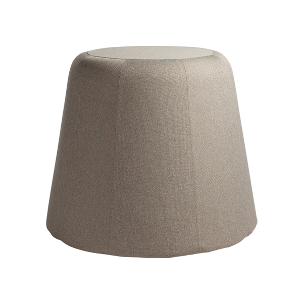 Doughnut Low Back grau Ø68-95 H76 cm mieten