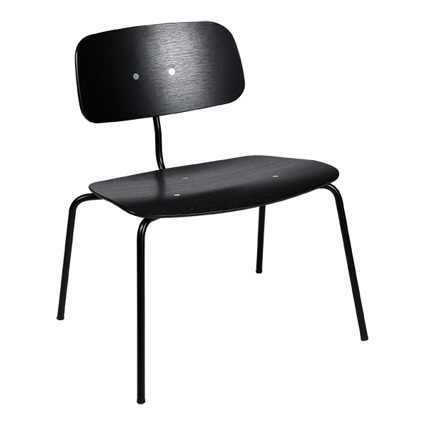 Kevi Lounge Stuhl schwarz B64*T59*H73 SH43cm mieten
