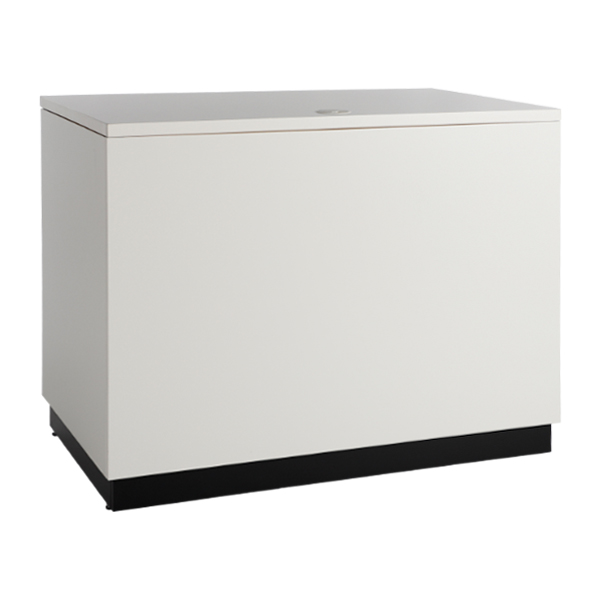 Buffet Basic weiß Front niedrig weiß. Deckbl. mieten