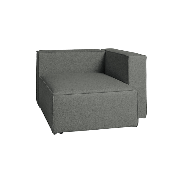 Sessel Moduplus Eckelement anthrazit B92*T92*H61 SH38 cm mieten