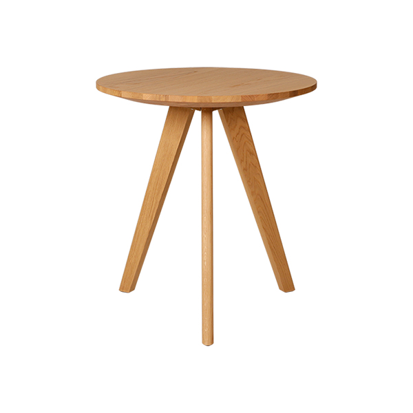 Bistrotisch Halmstad mit Tischplatte Eiche Ø70 H76 cm mieten